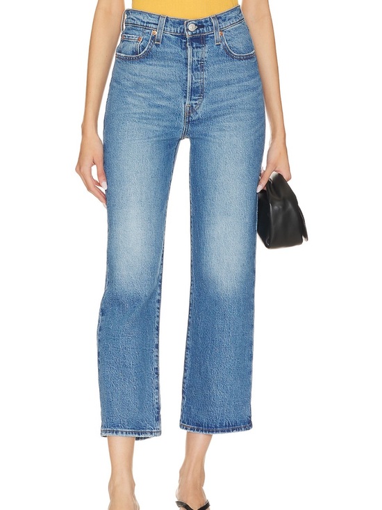 Levi's Denim - LEVI'S Ribcage Straight Ankle Jeans in
Dance Around sz 27